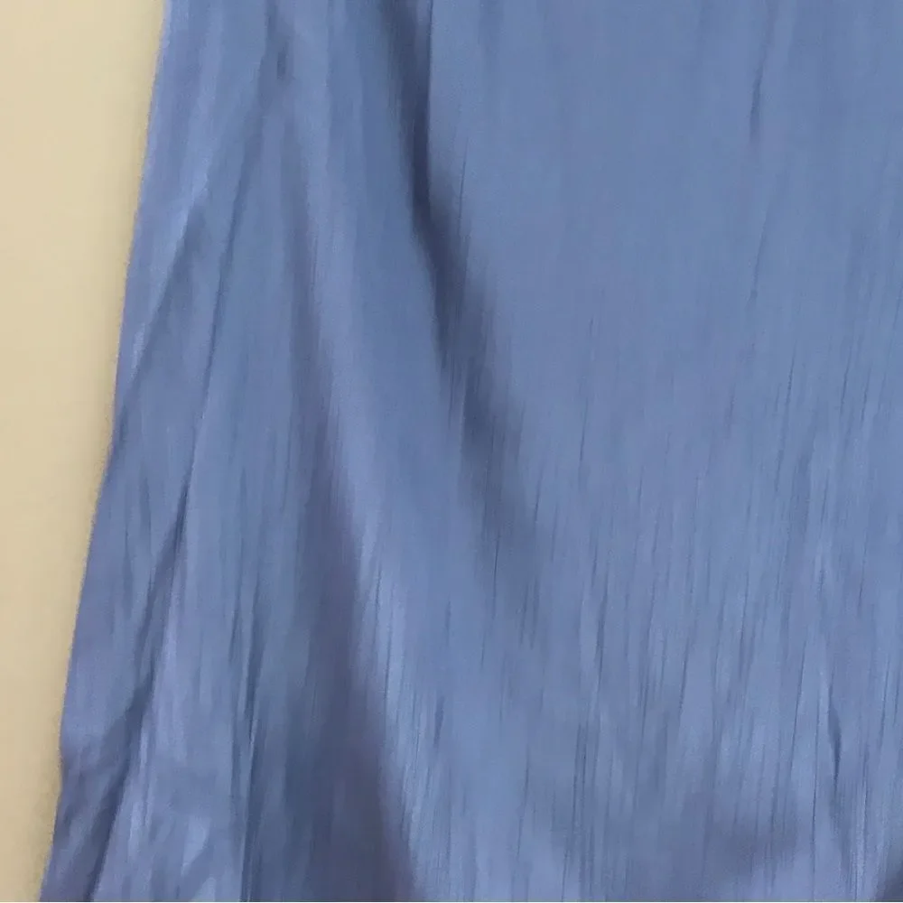FLAX Blue Layered Maxi Skirt (S)